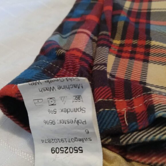 Stretchy checkered leggins Small - Picture 2 of 6